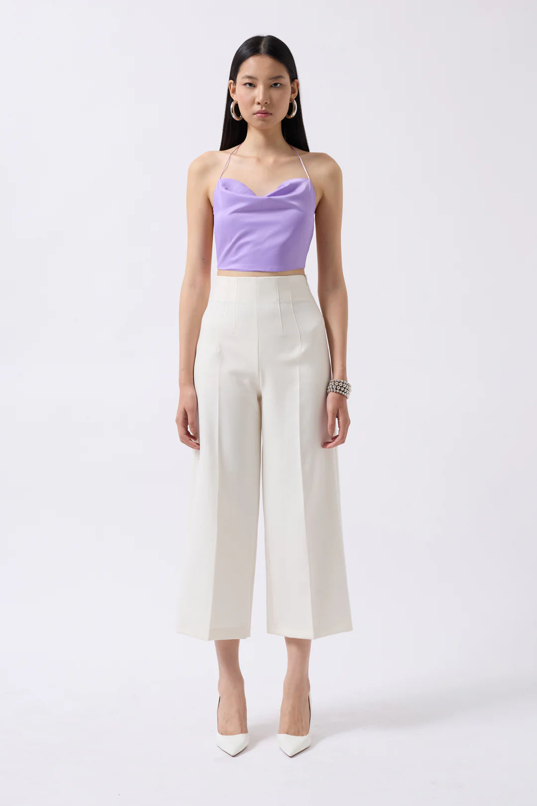 Tau Bluse Lila