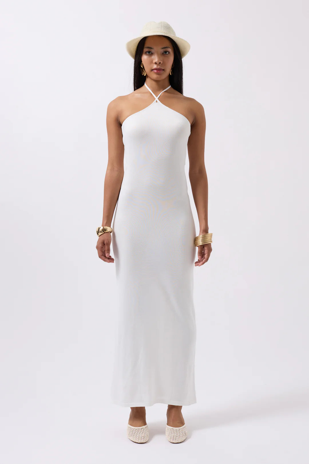 Hauch Kleid Weiß