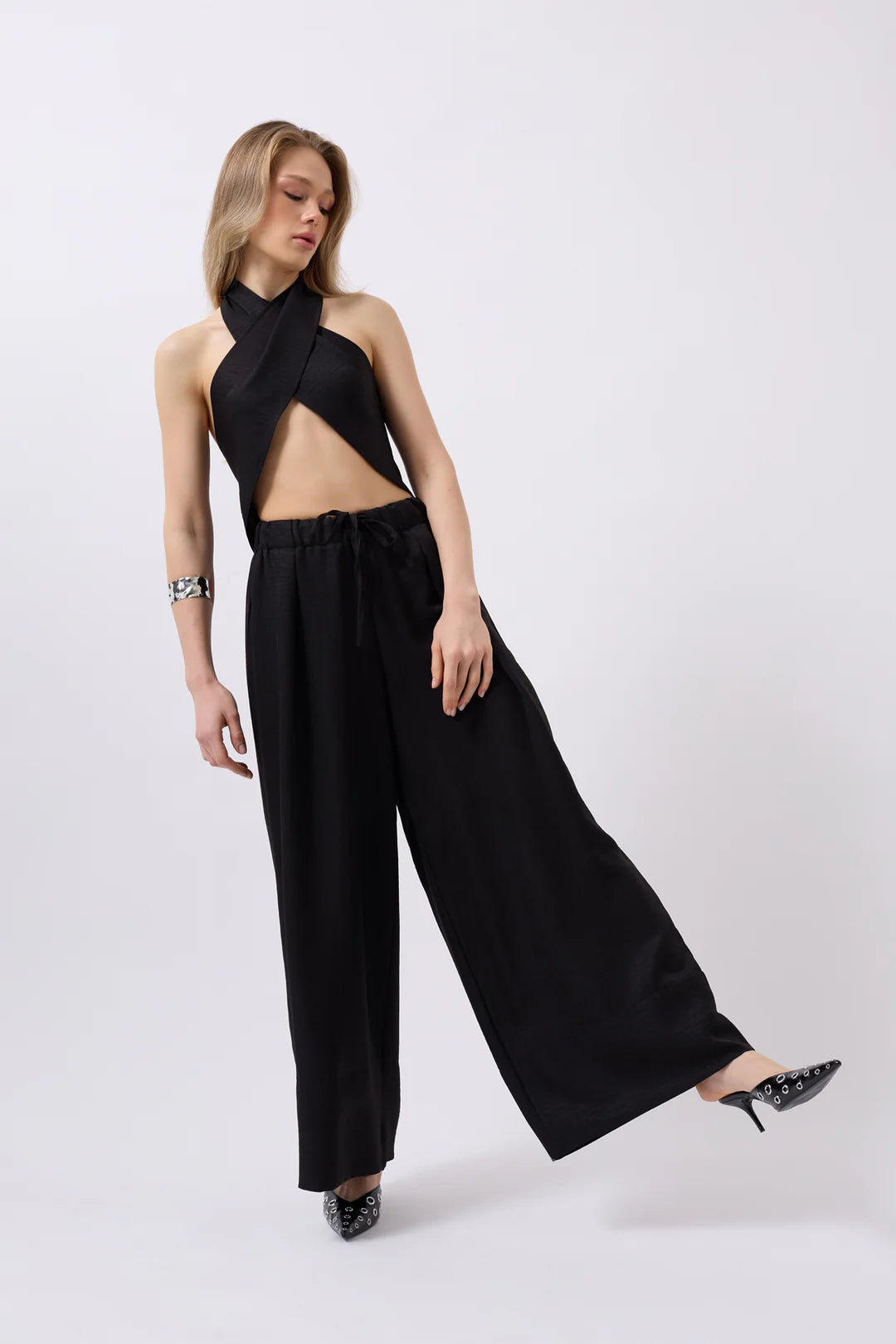 Brisella Crop Schwarz