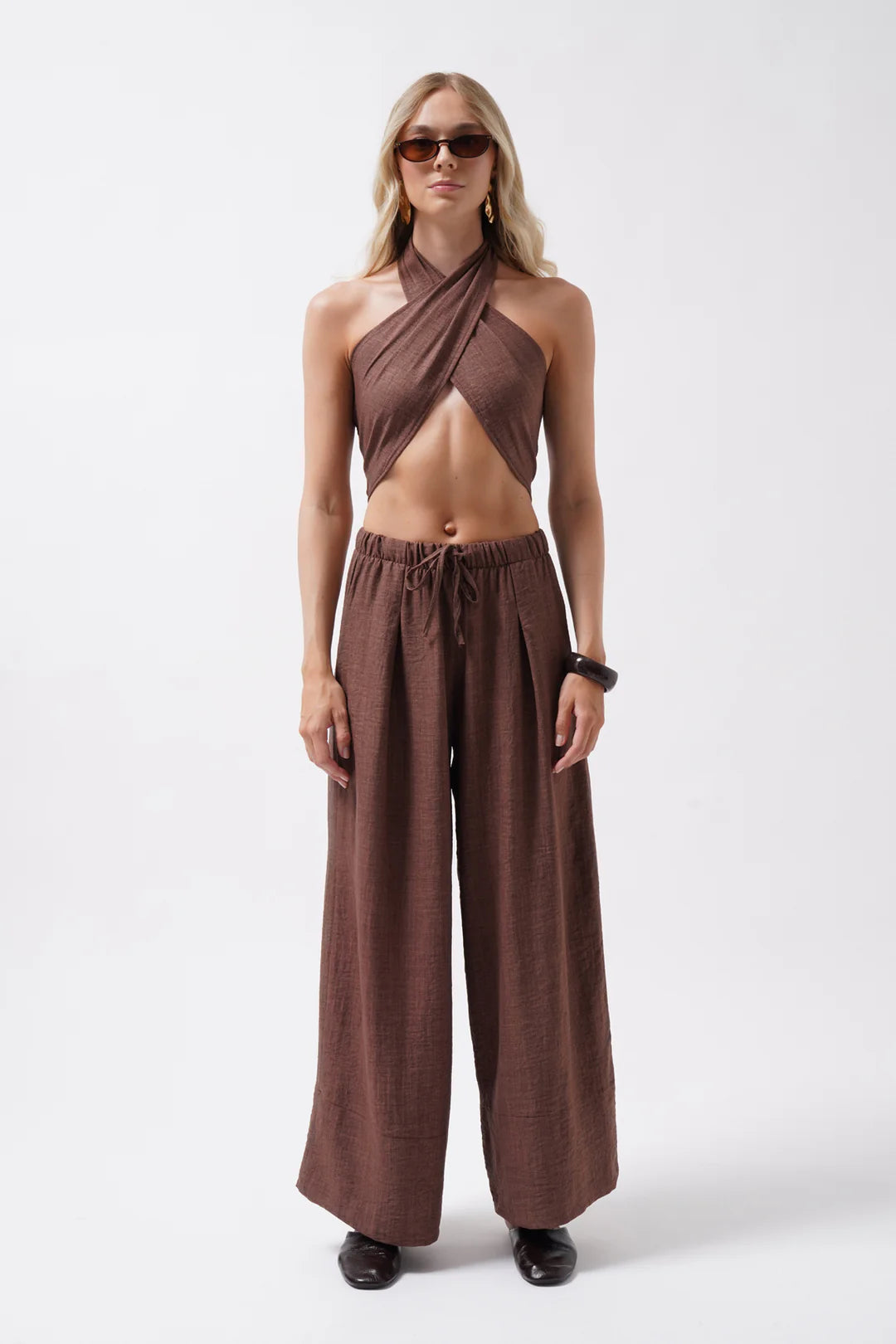 Brisella Hose Braun