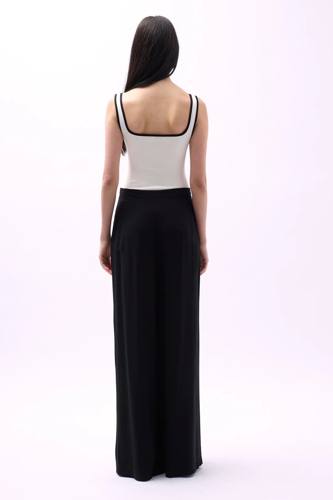 Piping Bluse Eierschale
