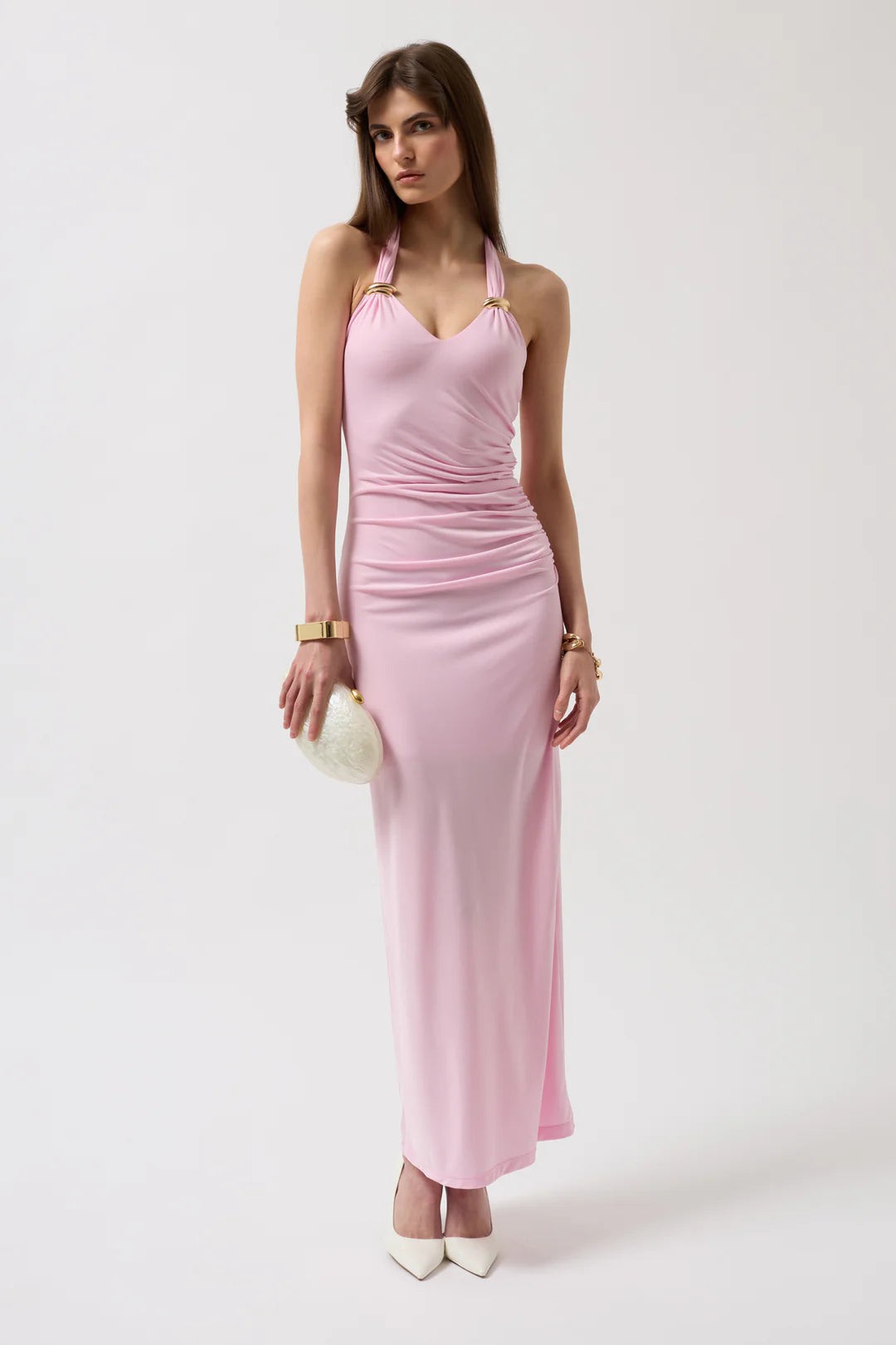 Glut Kleid Rosenquarz