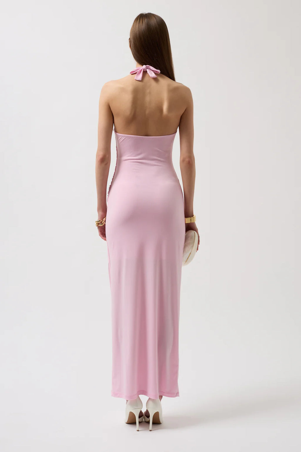 Glut Kleid Rosenquarz
