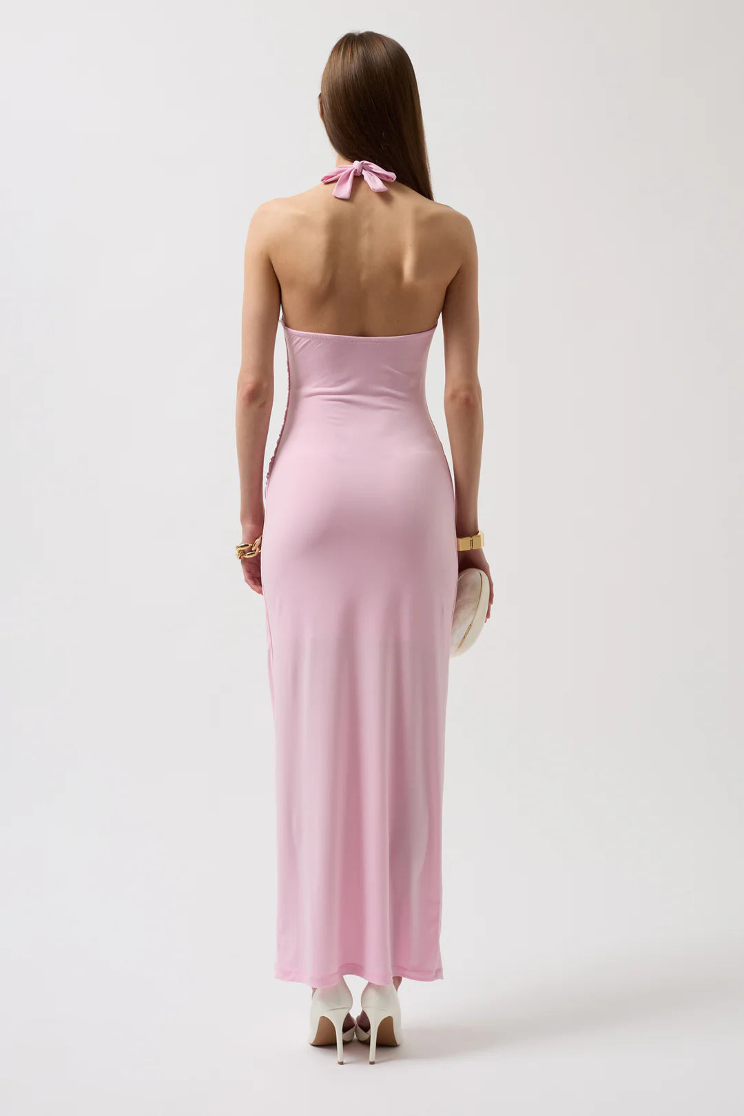 Glut Kleid Rosenquarz