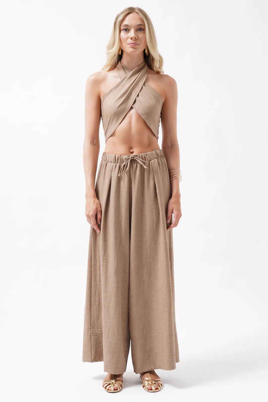 Brisella Zweiteiler Beige