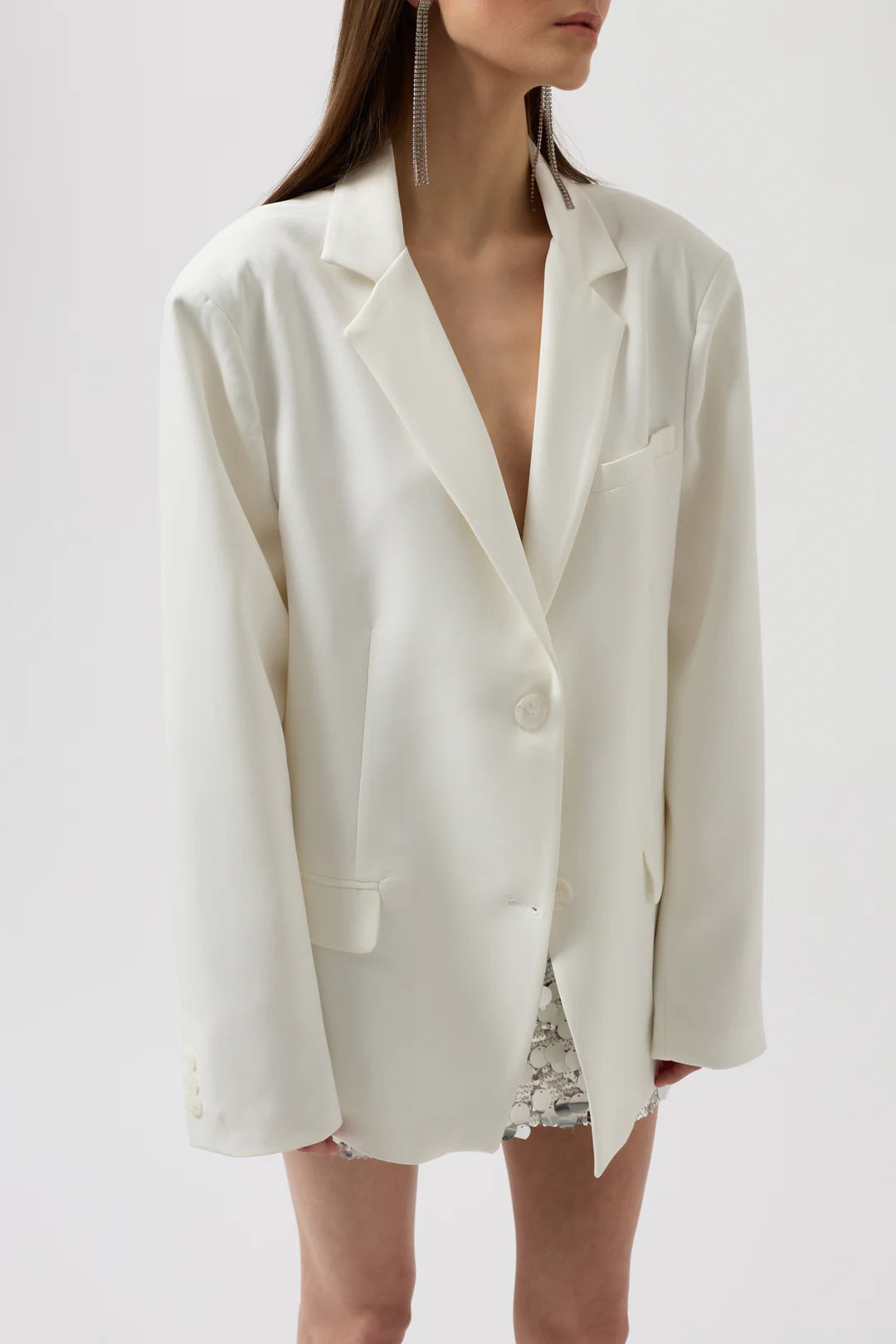 Rebellin Blazer Weiß