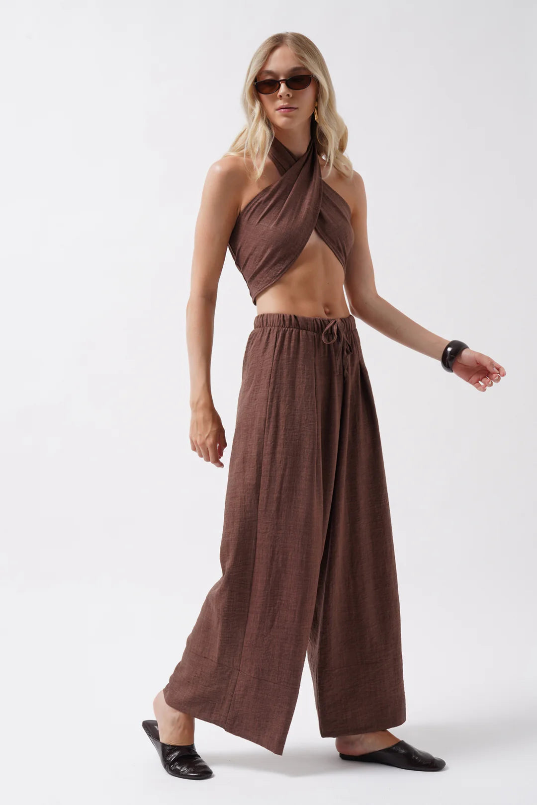 Brisella Crop Braun