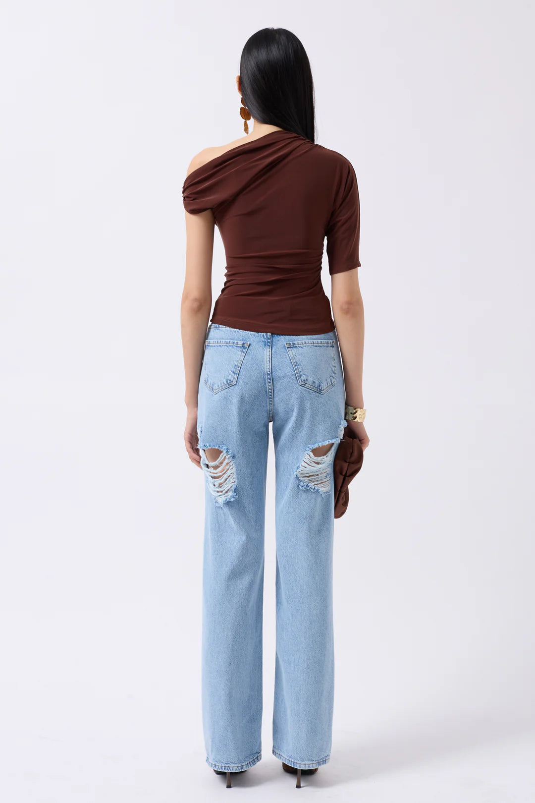 Aurelia Bluse Braun
