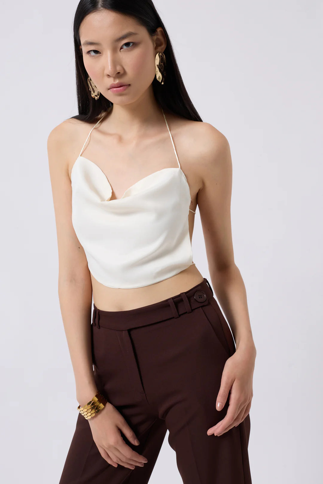 Tau Bluse Weiß