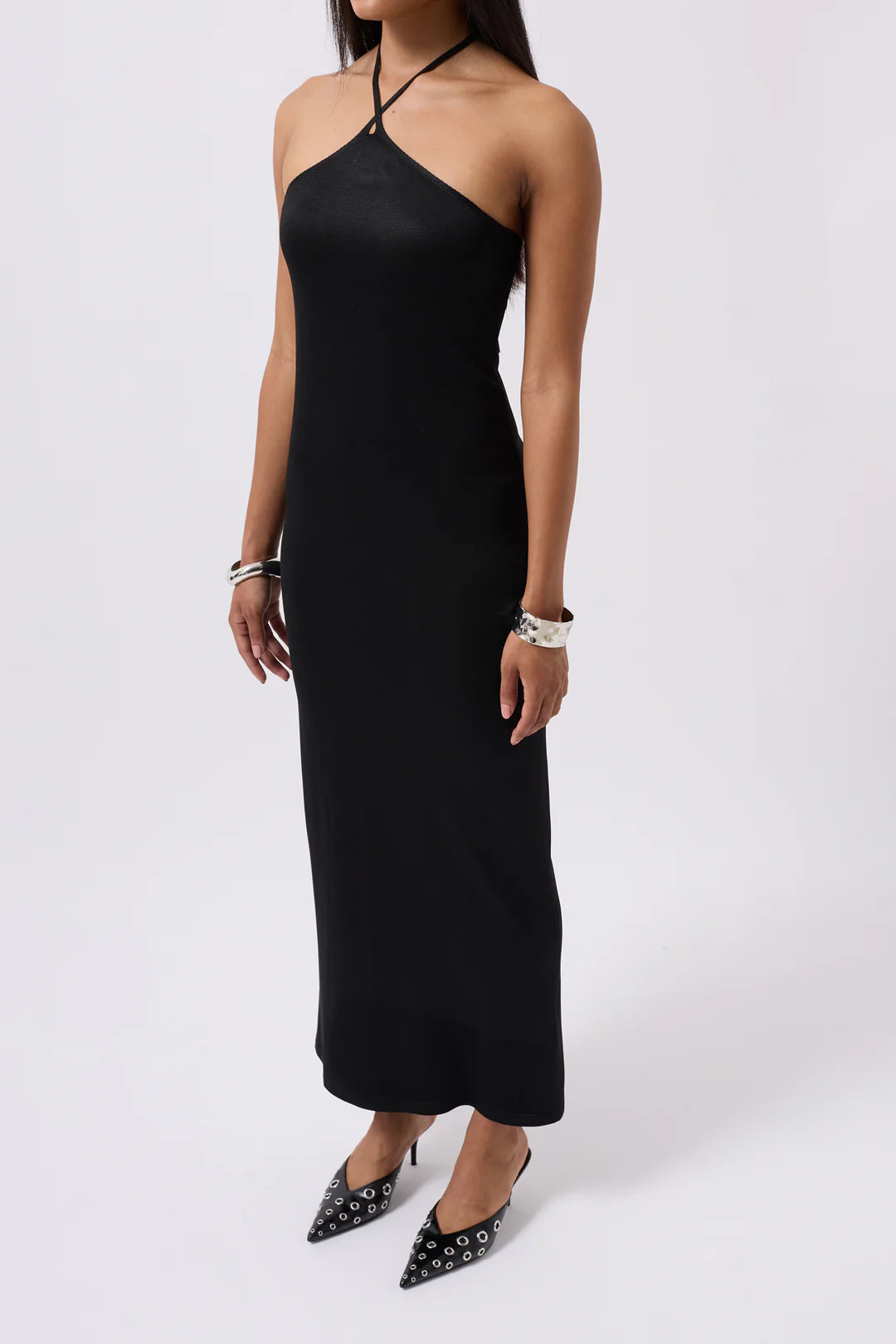 Hauch Kleid Schwarz