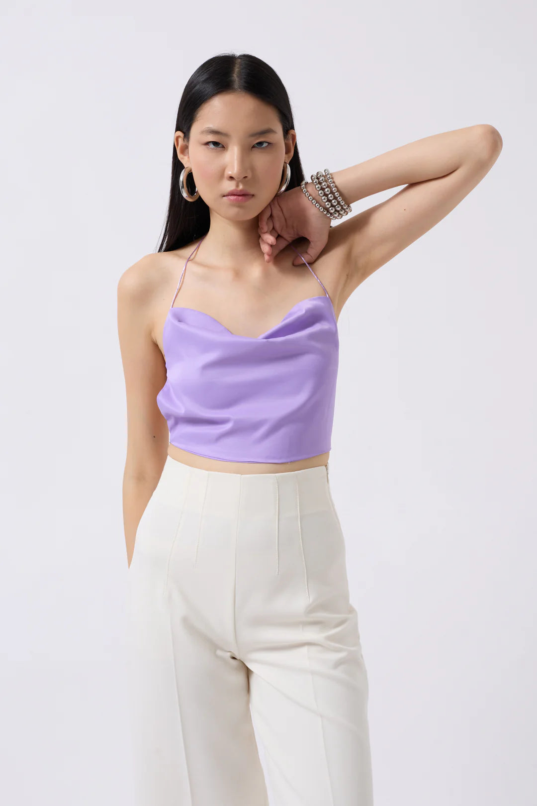 Tau Bluse Lila