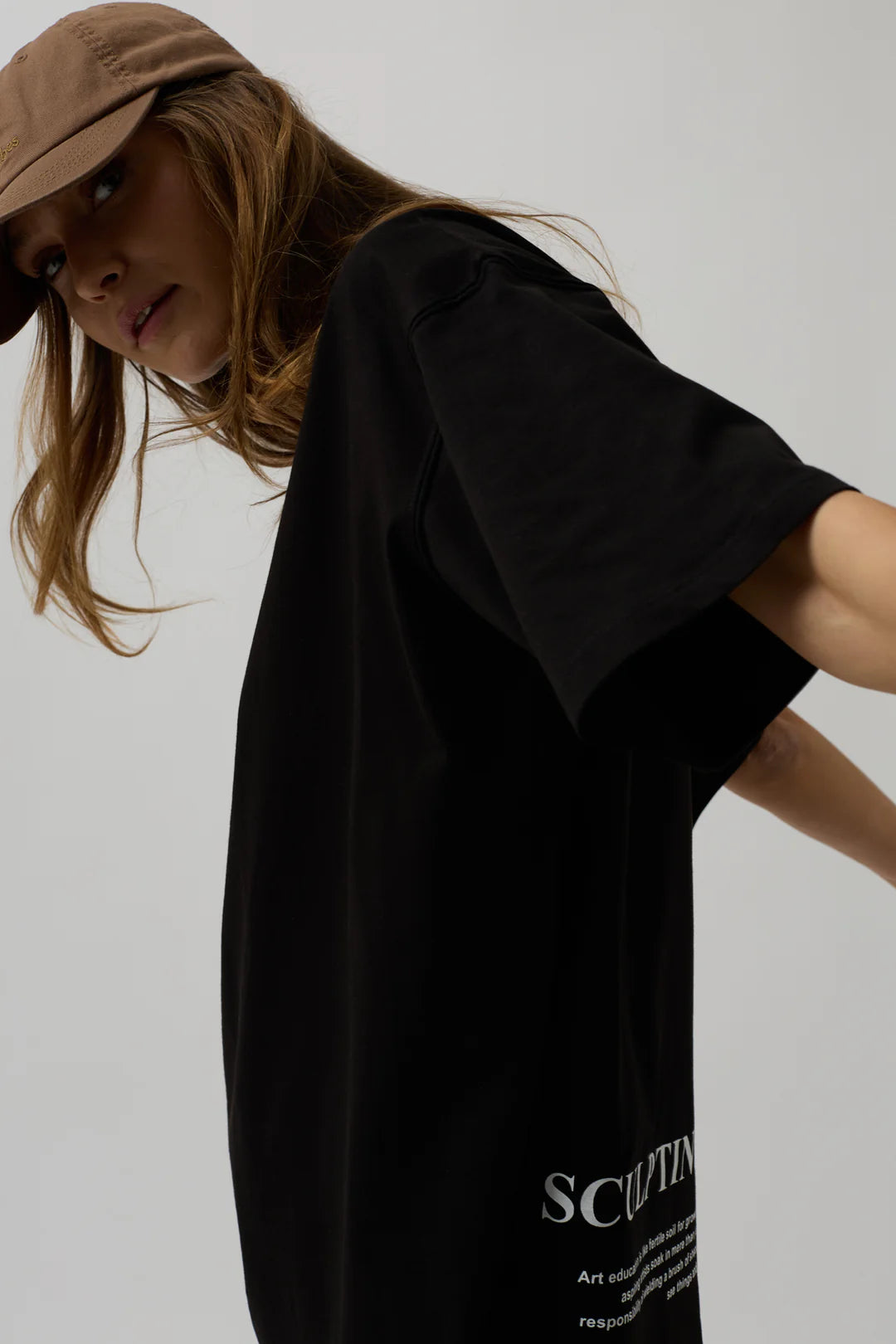 Signal T-Shirt Schwarz