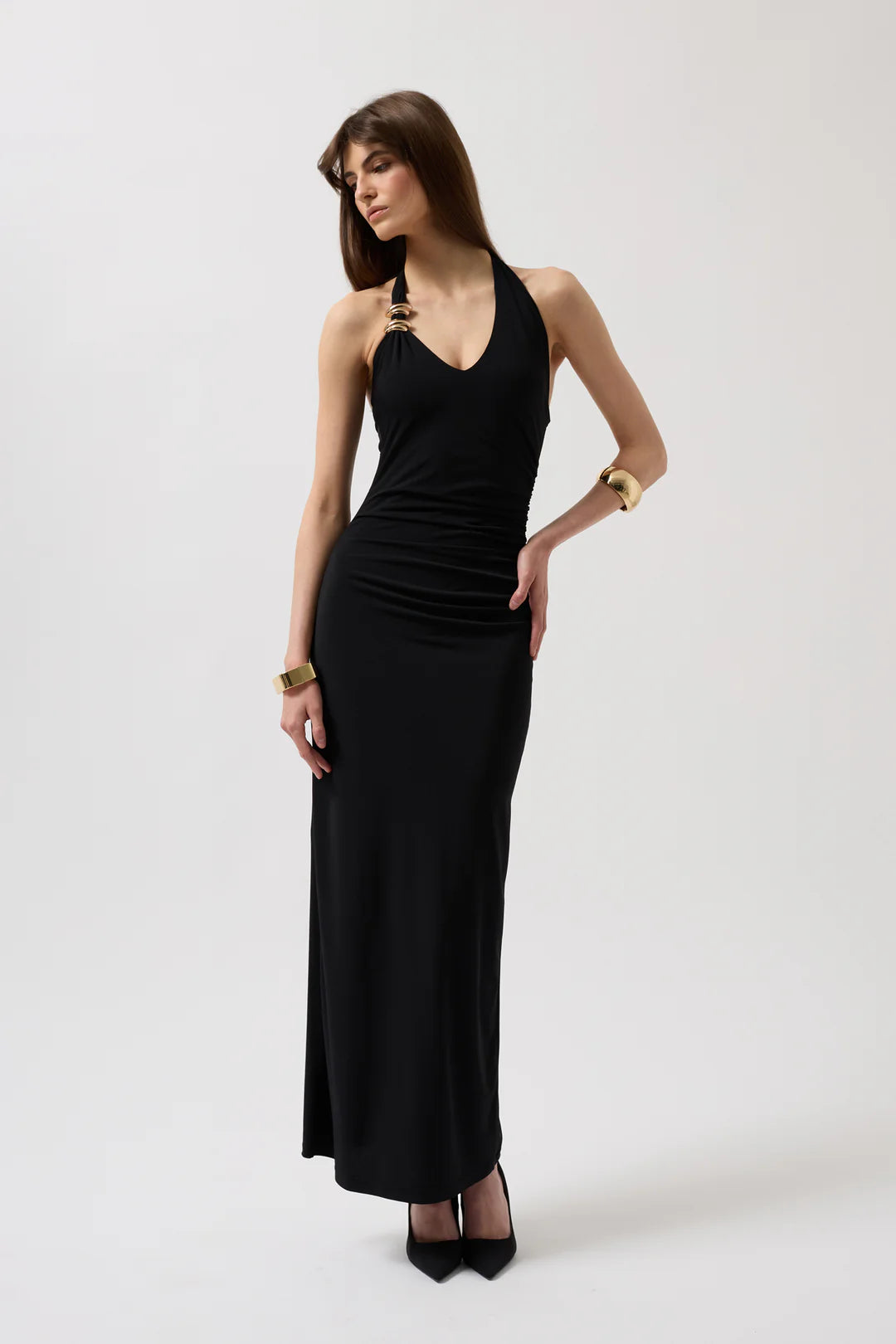 Glut Kleid Nachtschwarz