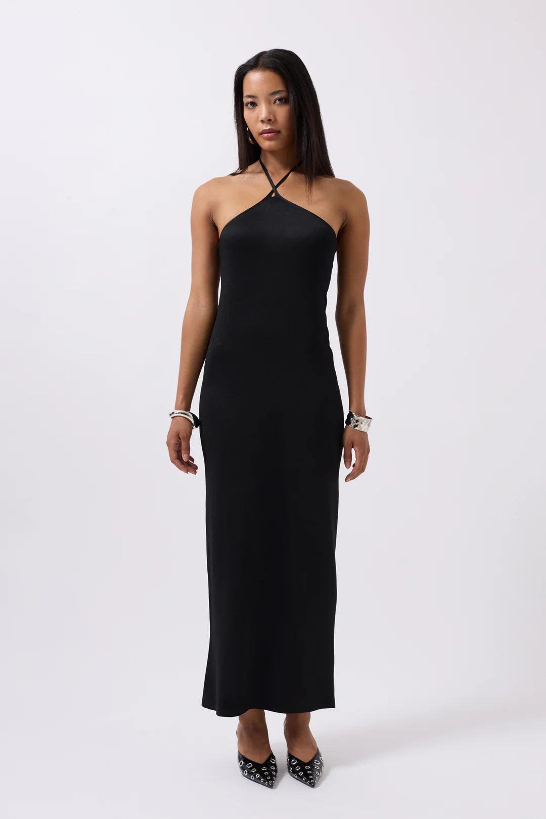 Hauch Kleid Schwarz