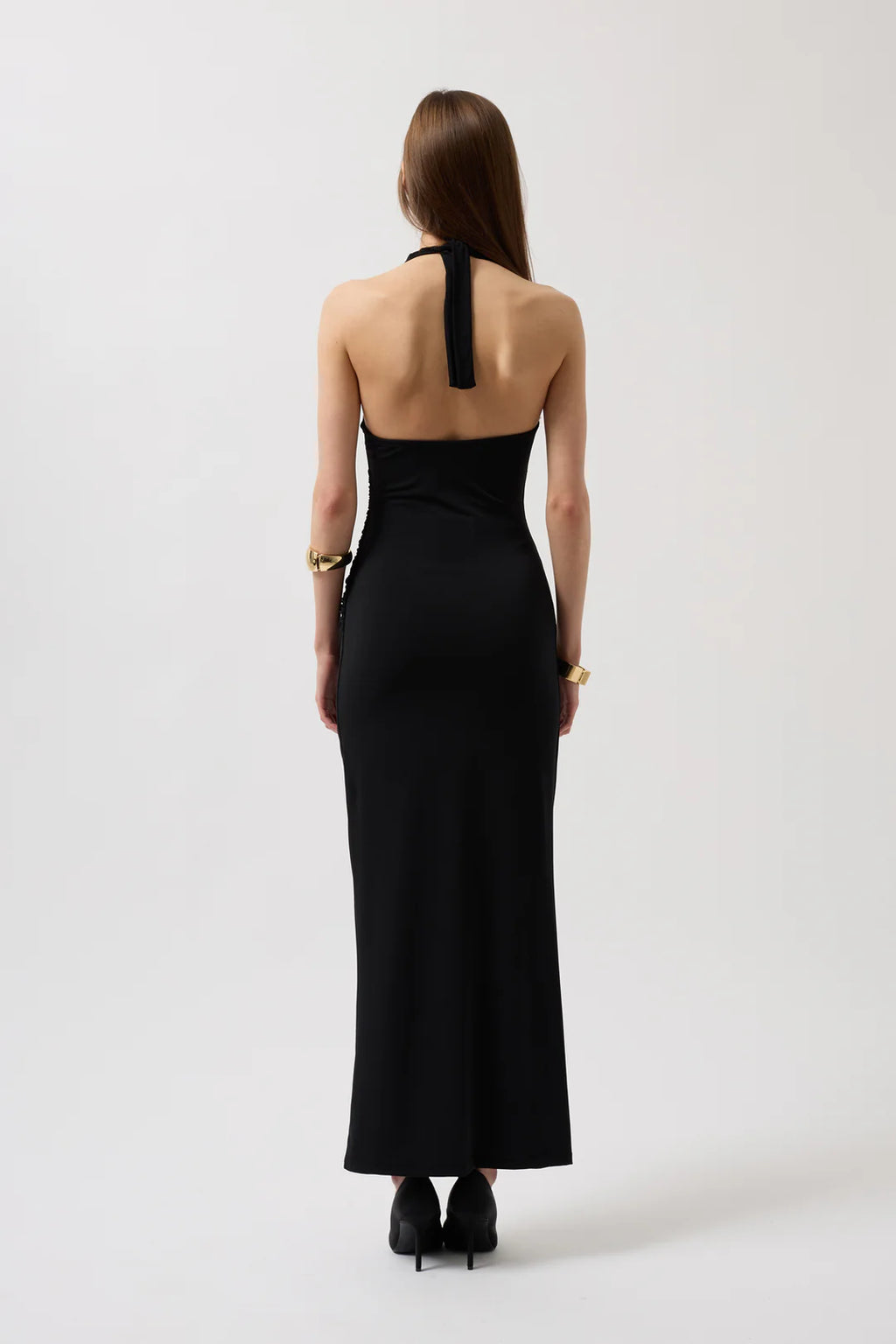 Glut Kleid Nachtschwarz