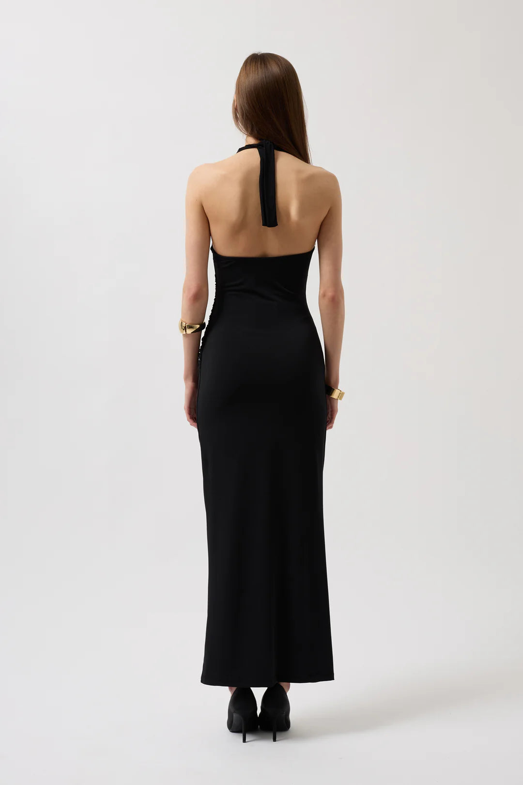 Glut Kleid Nachtschwarz