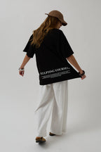 Signal T-Shirt Schwarz