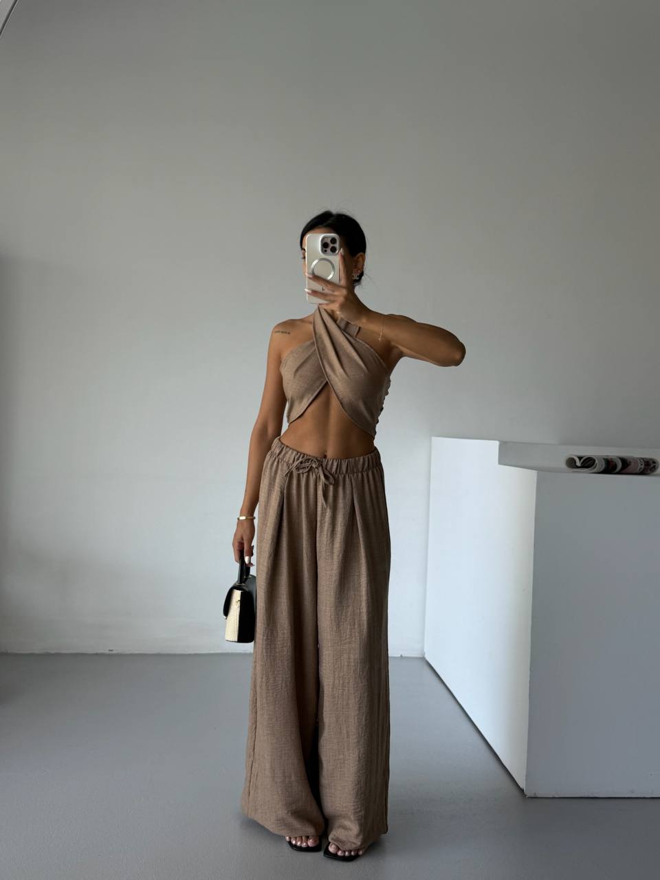 Nuala Zweiteiler Sandbeige