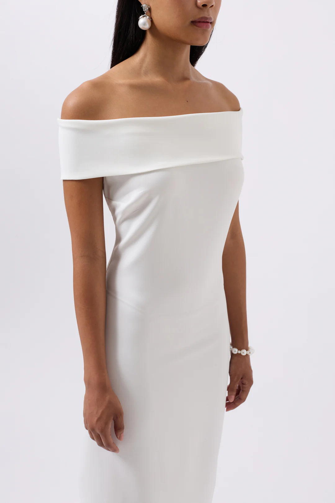 Elegie Kleid Weiß