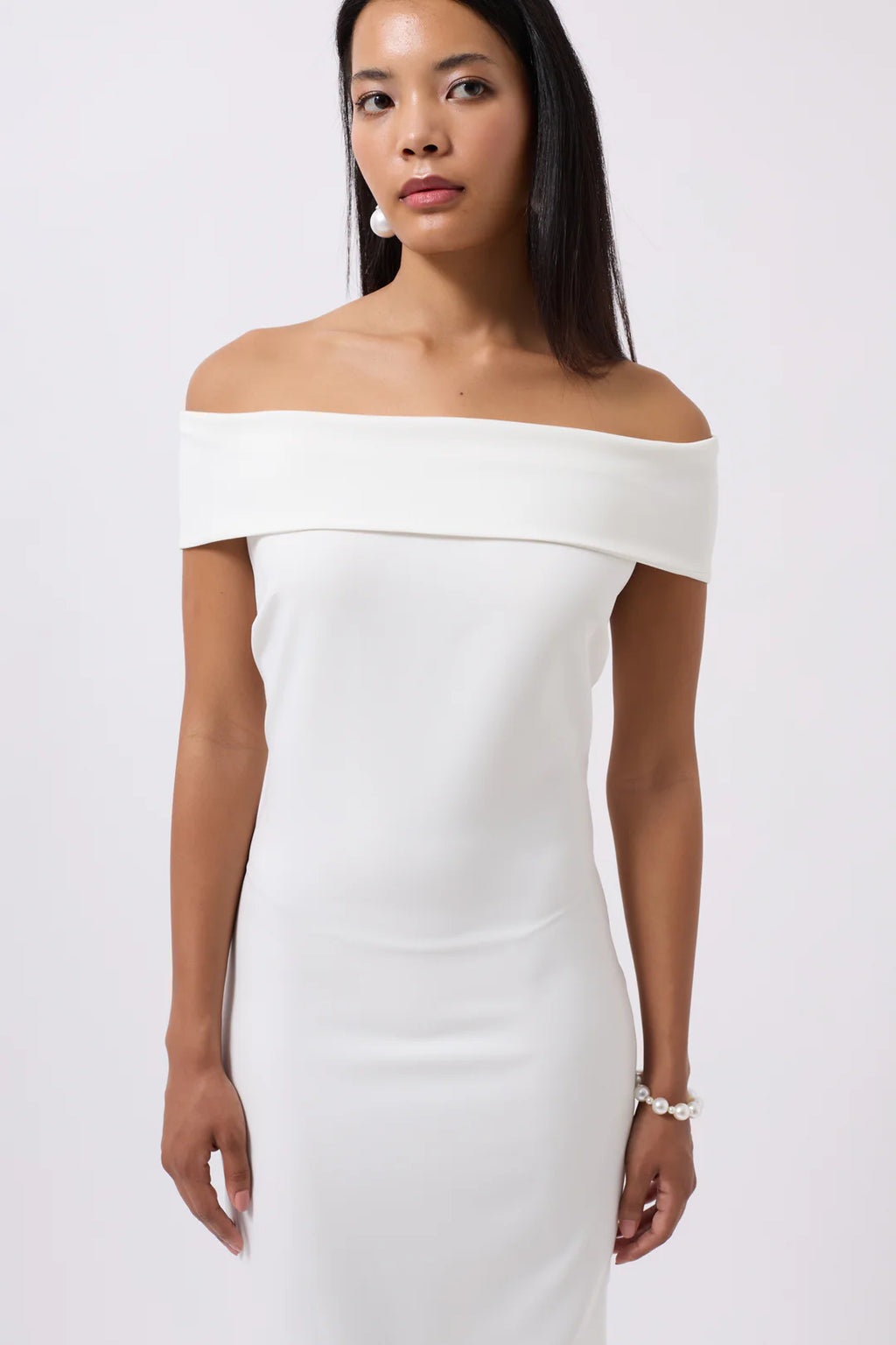 Elegie Kleid Weiß