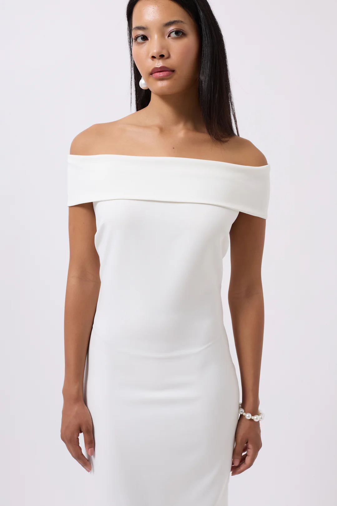 Elegie Kleid Weiß