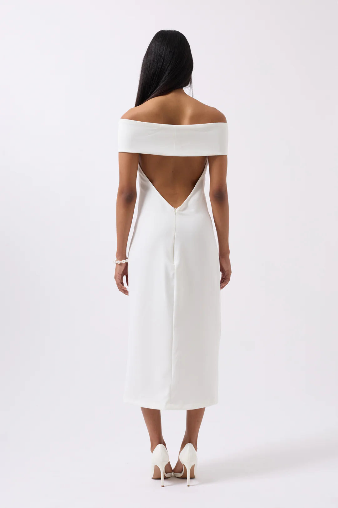 Elegie Kleid Weiß