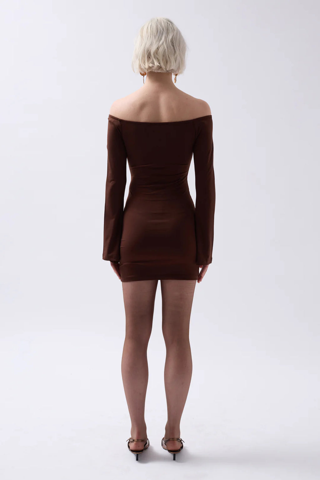 Magie Kleid Schokobraun