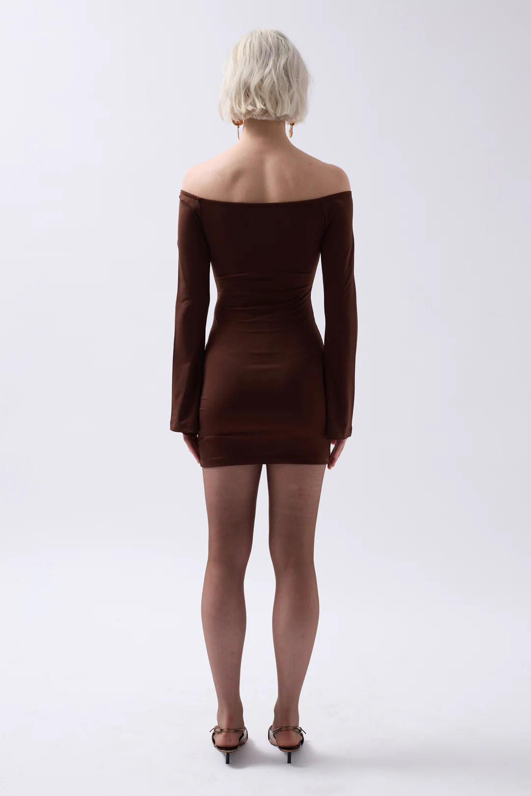 Magie Kleid Schokobraun