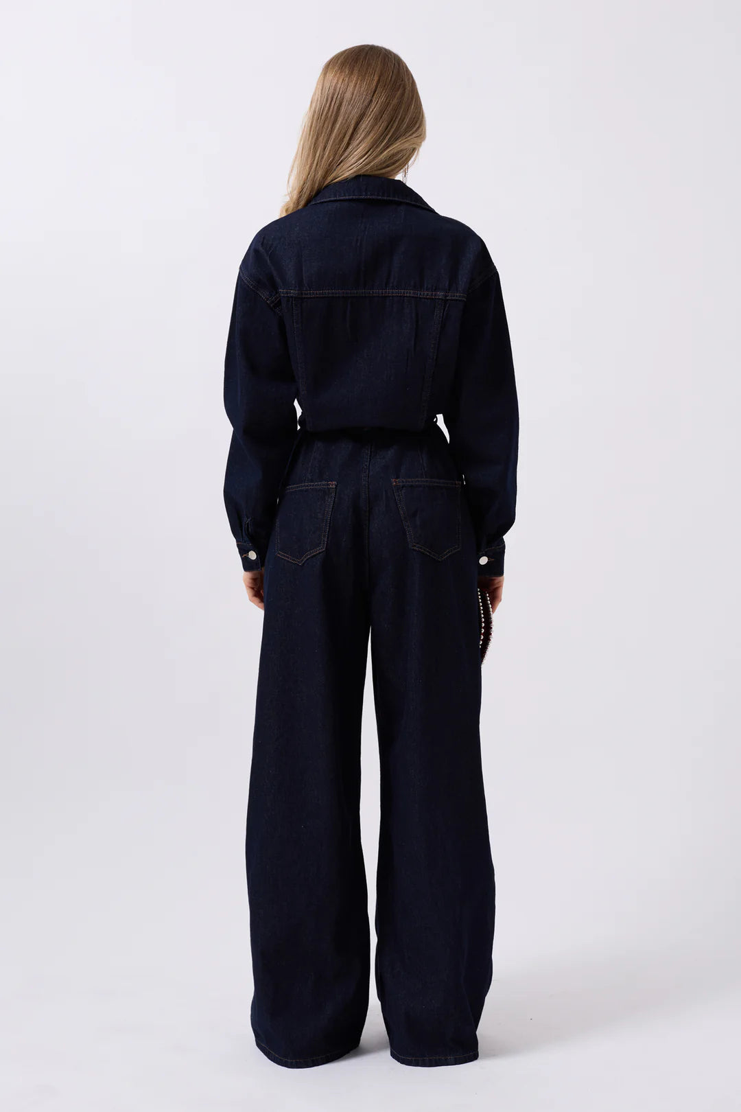 Blauwerk Overall Dunkelblau