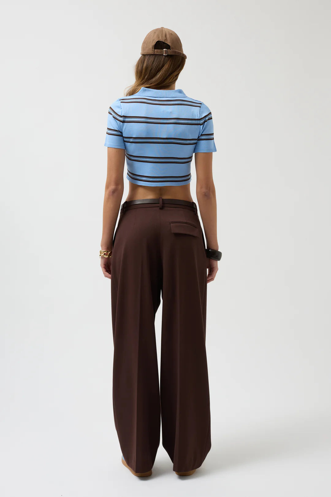 Polo T-Shirt Himmelblau
