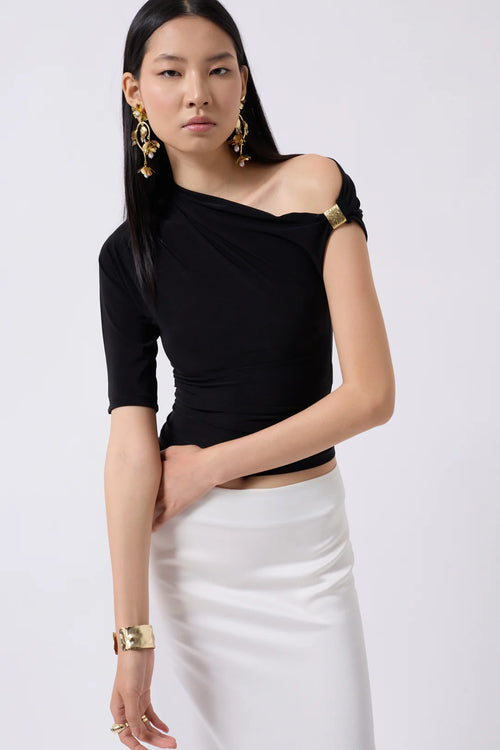 Aurelia Bluse Schwarz
