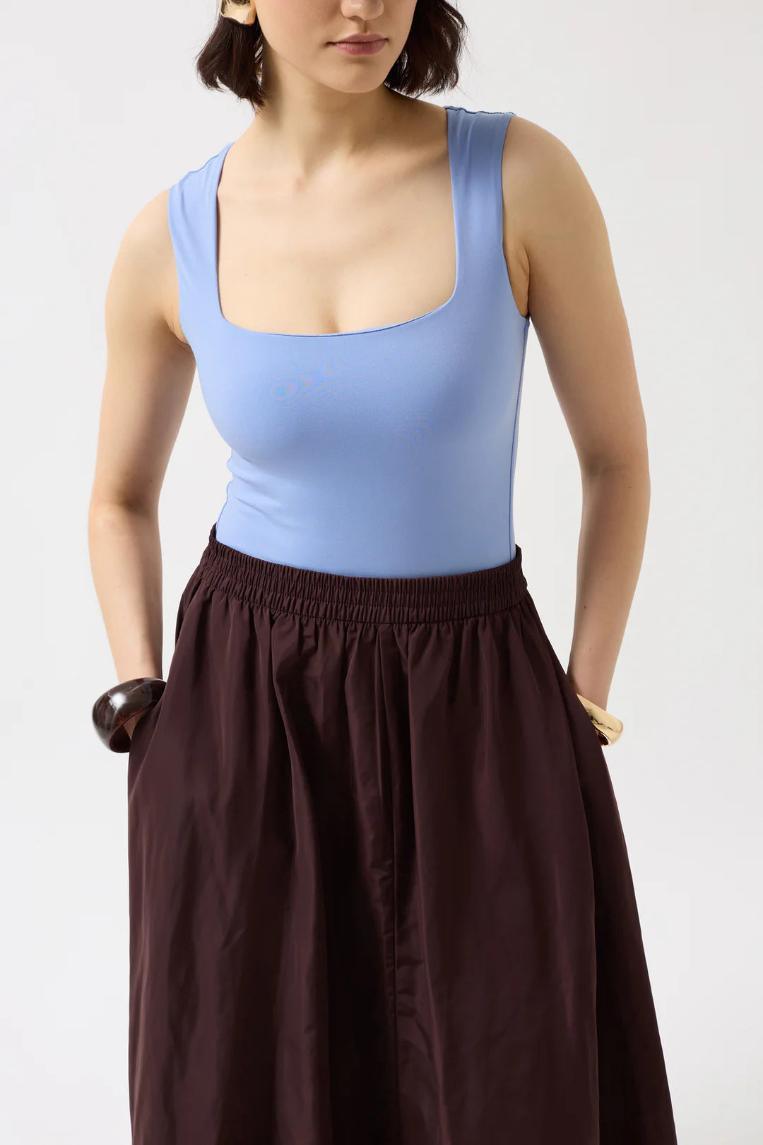 Gerade Body Himmelblau