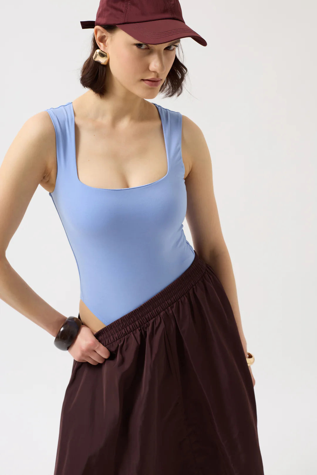 Gerade Body Himmelblau